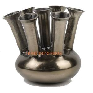 Branches Designer Couleur Or Base En Verre Transparent Centres De Table De Mariage Café et Resorts Vases À Fleurs et Pots Prix Attrayant - Product Image 5