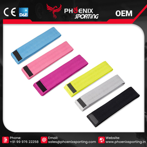 Bandes de résistance en tissu assorties de haute qualité utilisation pour la salle de sport fabriqué en caoutchouc disponible au meilleur prix - Product Image 6