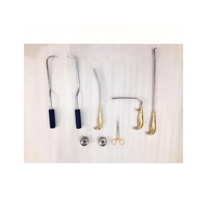 Juego de cirugía de aumento de senos profesional superventas de 8 piezas Instrumentos quirúrgicos de acero inoxidable CE ISO aprobado - Product Image 1