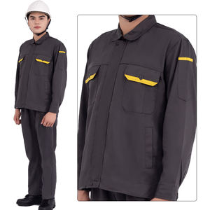 Conjunto de ropa de trabajo de soldadura de construcción personalizable transpirable de talla grande de alta visibilidad para hombres y mujeres - Product Image 6