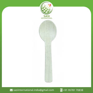 Cucharas biodegradables ecológicas más vendidas, cubiertos desechables de hoja de palma para fiesta de boda - Product Image 2