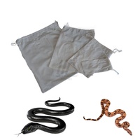 Sac en cerceau pour serpent, meilleure poignée, tissu respirant, sac à outils pour herbes, fournitures de reptile, tanga et crochet, vente en gros,