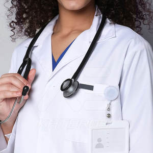 Bata de Laboratorio para Adultos, Diseño Personalizado, Marca Privada, 100% Algodón, para Uso Hospitalario, en Existencia - Product Image 5