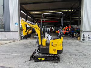 재고 있음 1톤 미니 굴삭기-크롤러형 쿠프 엔진 1년 보증 농장용 소형 컴팩트 판매 무료 배송 - Product Image 5