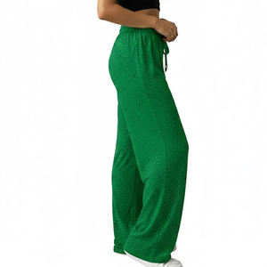 Premium Quality Loose Fit Women <b>Rhinestone</b> Trouser Hot Selling Product Cotton Made Women <b>Rhinestone</b> Sweatpants - Product Image 3