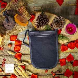 สำหรับ ayseliza 100% ใยไหมรังไหมขัดผิวหน้าทำด้วยมือผ้าฝ้ายยืดหยุ่นทำความสะอาดล้ำลึกถุงมือนุ่ม - Product Image 4