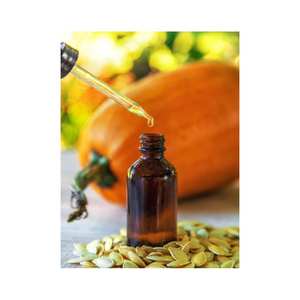 Aceite de semilla de calabaza prensado en frío puro 100% Aceites de semilla de calabaza esenciales naturales de grado orgánico - Product Image 3