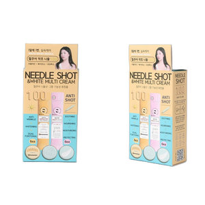 Zellkur Herbal Needle Shot 100/200/300/400/500 (Essence d'épluchage d'aiguille blanche 6ea + Multi-crème blanche 6ea) - Product Image 2