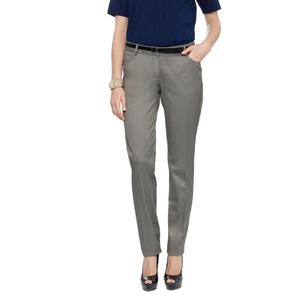 Pantalones transpirables de tiro alto para mujer, ropa recta de algodón, moda de otoño e invierno, grueso, venta al por mayor - Product Image 6