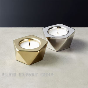 Bocaux de bougie en métal en acier inoxydable, vente en gros, en fer forgé Antique, décoration - Product Image 6