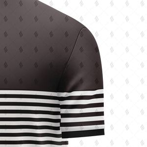 Chemise pour homme à manches courtes en polyester/coton mélangé, inspirée de la nature, écologique, respirante, anti-froissement, séchage rapide - Product Image 6