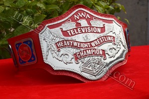 เข็มขัดแสดงตำแหน่งแชมป์โทรทัศน์เฮฟวี่เวทสีแดงสำหรับไอคิโดซามูไรเทควันโดคาราเต้ต่อสู้กับจูโด - Product Image 2