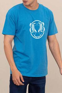 เสื้อยืดแขนสั้นของผู้ชายผ้าฝ้ายคุณภาพสูงแบบกำหนดเองสำหรับฤดูร้อน100% ออกแบบได้ง่าย - Product Image 4