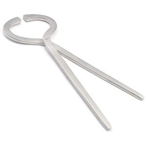 Instrumentos veterinarios profesionales de alta calidad, probador de pezuña ajustable de acero inoxidable personalizado, reutilizable para animales grandes - Product Image 3