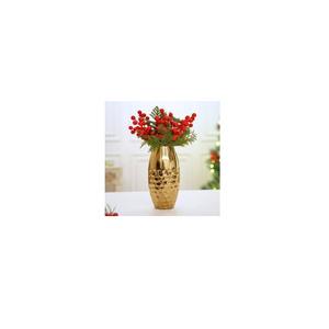 Jarrón de Flores de Aluminio Hecho a Mano de la Mejor Calidad, Diseño Art Deco, para Flores Frescas o Artificiales, Decoración Ecológica - Product Image 4