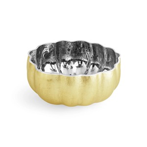 Cuenco Decorativo de Metal de Lujo Texturizado para un Toque Interior Elegante y una Decoración de Mesa Sofisticada - Product Image 3