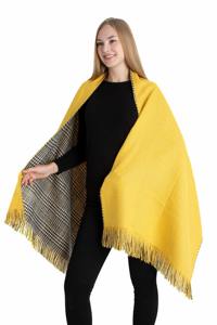 Elegant Women's Winter Wear Stylish Accessory Cozy Wool Breathable Hand Embroidered Solid Pattern Polyester <b>Wrap</b> <b>Shawl</b> - Product Image 2