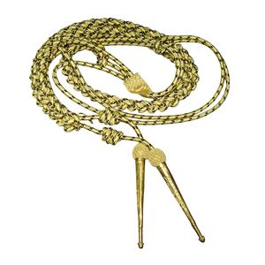 Nuevo diseño, venta al por mayor, hombro personalizado Aiguillette shineGold Wire Aiguillette Gold Wire Cord con color personalizado y logotipo impreso - Product Image 6