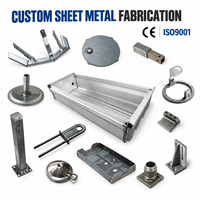 Fabrication sur mesure de tôlerie OEM, support en acier soudé, découpe laser, pliage de métal