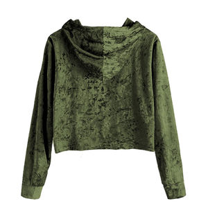 2025 mujeres pulóver Streetwear Sudadera con capucha impermeable gimnasio Crop Top sudaderas con capucha Venta caliente fácil de usar Crop Top sudaderas con capucha de las mujeres - Product Image 5