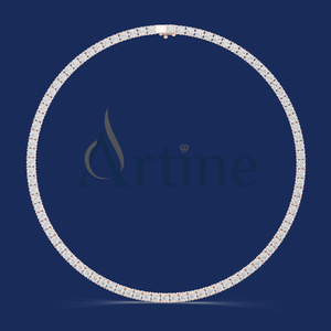 Dazzling Bridal <b>Necklace</b> Set Full Diamond Claw Design Wholesale Accessories for Weddings - Product Image 1