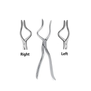 En Acier inoxydable Fécalome Pince Ensemble Gauche et Droite - Product Image 1