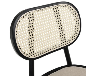 Silla de Ratán Tejida a Mano, Muebles de Asiento de Bambú y Ratán Ecológicos - Product Image 4