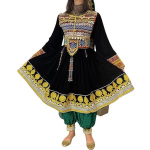 Vestido de mujer afgano vintage de suministro directo de fábrica para boda y fiesta vestido con todos los vestidos vintage afganos hechos a medida - Product Image 5