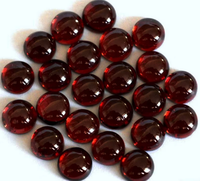 Garnet naturel du Mozambique rose-rouge 12 mm non traité 2 carats, marque AMARA, pierre précieuse pour la fabrication de bijoux, qualité supérieure, anneaux, pendentif