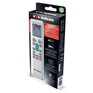 รีโมทคอนโทรลเครื่องปรับอากาศเมลิโคนี เอซี 50 สีขาว รุ่น AC 50 & 802103 ใช้ได้กับรีโมทคอนโทรลเครื่องปรับอากาศสีขาว - Product Image 2