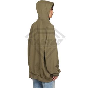 Vente en gros d'usine de sweat à capuche épais et lourd 100% coton avec logo personnalisé pour hommes sweats à capuche thermiques Service OEM - Product Image 4