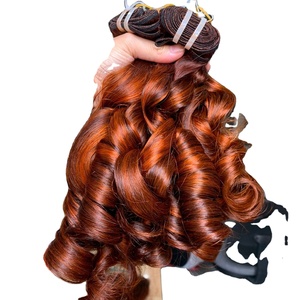 Cheveux humains vierges vietnamiens Remy en gros avec texture rebondissante et toutes les couleurs disponibles, trame simple - Product Image 4
