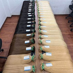 Extensión de cabello humano a granel de color vietnamita textura recta natural precio al por mayor de fábrica listo para enviar - Product Image 4
