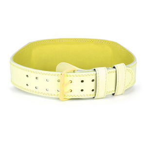 Cinturón de levantamiento de pesas hecho a medida de piel de vaca de alta calidad para hombres Oem Service Brand New Hot Selling Pink Color - Product Image 5