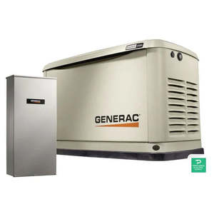 Generador de Respaldo para el Hogar Generac Guardian de 24KW, Motor de Gasolina Refrigerado por Aire, Carcasa de Aluminio, Arranque Automático G007210-10, Control Remoto por WiFi - Product Image 1