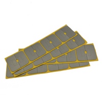 Feuille de ferrite RFID, blindage micro-ondes haute fréquence, matériau absorbant les ondes électromagnétiques, autocollants antimagnétiques, autocollants NFC basse fréquence