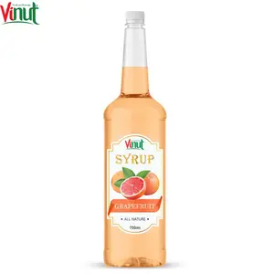 750ml בקבוק VINUT פרימיום איכות סירופ אשכוליות כל טבע וייטנאם ספקים יצרנים