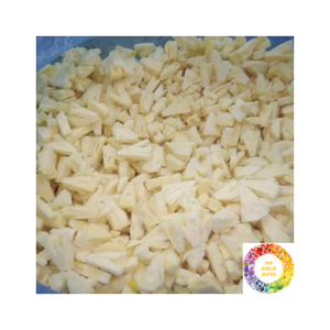 Dés d'ananas surgelés et sucrés Choix de haute qualité pour les jus de smoothies Recettes de desserts et transformation des aliments - Product Image 1