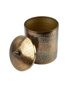 Tarro de almacenamiento de galletas y dulces, diseño único clásico para almacenamiento de alimentos secos, utensilios de cocina, hotel, restaurante, hecho en la india - Product Image 3