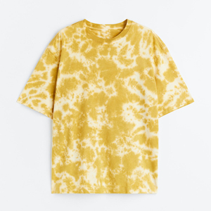 เสื้อยืดสำหรับผู้ชายขนาดใหญ่พิเศษผ้าคอตตอนพิมพ์โลโก้พิมพ์ซับลิเมชันผูกด้วยโพลีเอสเตอร์ - Product Image 5