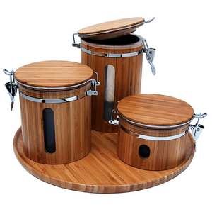 Fantastique pot design boîte de cuisine pour les espèces alimentaires fruits secs conteneur de stockage pot maison hôtel restaurant cuisine décoration - Product Image 1