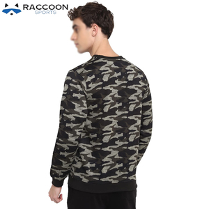 Ropa de invierno para hombre, pulóver personalizado de alta calidad, sudadera de manga larga Regular de Color, sudaderas deportivas de mapache - Product Image 3