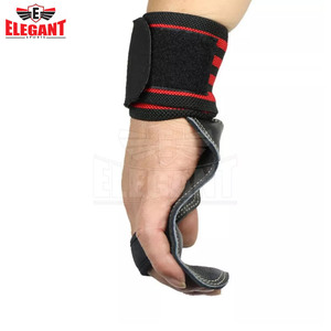 Almohadilla de agarre para entrenamiento físico de levantamiento de pesas 2024, equipo de gimnasio, empuñaduras de cuero de ELEGANT SPORTS - Product Image 3