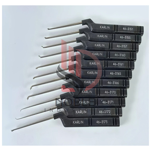 Ensemble de 14 curettes cervicales Codman Microdiscectomy Karlin personnalisées, nouvelle arrivée, plateau de kit neurologique - Product Image 6