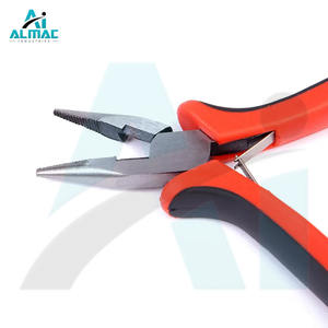 Almac ห่วงลูกปัดสำหรับทำมือแบบทำมือคีมกลมขนาดเล็กและคีมจมูกแหลมชุดเหล็กคาร์บอน8ชิ้น - Product Image 2