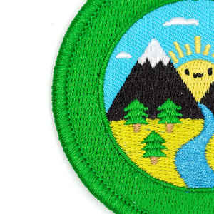 Écusson de broderie crochet et boucle de conception personnalisée de qualité supérieure pour vêtements Écussons brodés personnalisés pour chapeau - Product Image 4