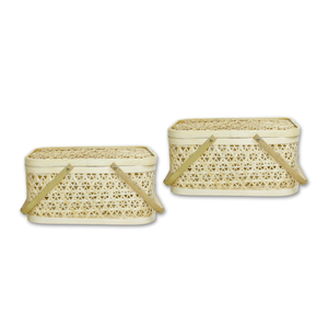 VENTA CALIENTE Exportación de cestas de regalo de bambú de Vietnam: elegancia natural para sus necesidades de regalo - Product Image 1