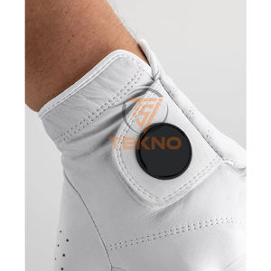 2025 hommes Logo personnalisé Cabretta cuir gants de golf anti-dérapant doux respirant équipement de sport prix de vente entier-couleur blanche - Product Image 3
