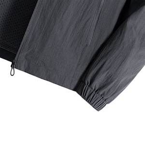 Chaqueta Deportiva Personalizada al por Mayor con Cierre de Cremallera, Forro de Malla, Ligera, de Nylon, Cortavientos para Hombre - Product Image 3