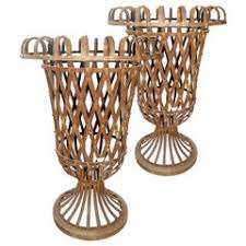 Metal Iron Wire Garden Urn Premium Quality Metal Iron Wire Garden Urn Decorative Indoor Outdoor Decoration - Product Image 2